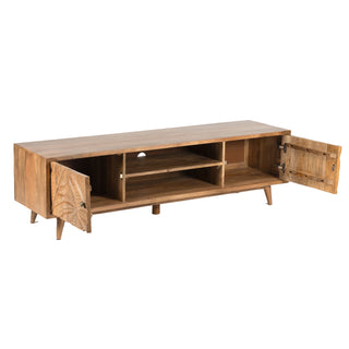 Canopy Hand-Carved Tv Unit