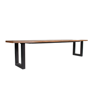 Savannah Live Edge Acacia Wood Dining Bench - 210CM