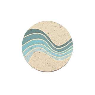 Nautical Coaster Set Of 4 - Mango Wood