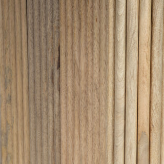 Kelby Natural Marble Dining Table With Natural Wooden Legs