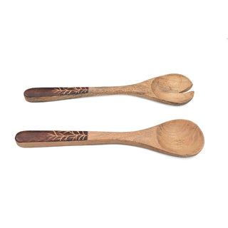Glint Serving Spoon Set of 2 - Mango Wood