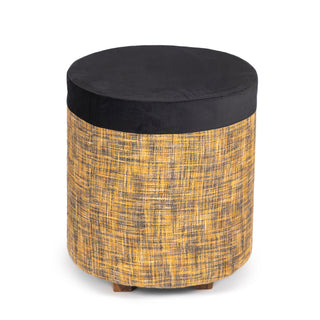 Zagora Velvet Ottoman