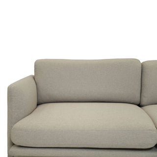 Nimbus 2 Seater Fabric Sofa - Light Grey