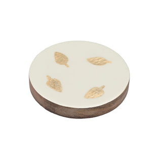 Marigold Coaster Set Of 4 - Mango Wood