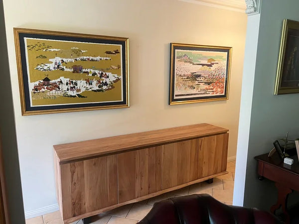 Savannah Live Edge Acacia Wood Buffet customer photo