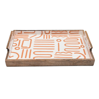 Madrid Mango Wood Serving Tray with Handle