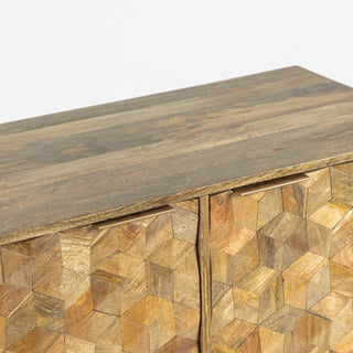 Carve Mango Wood Buffet - Small