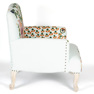 Hand Embroidered Accent Chair