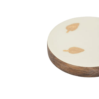 Marigold Coaster Set Of 4 - Mango Wood