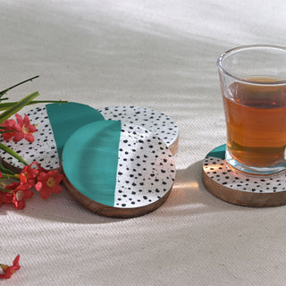 Zing Coaster Set Of 4 - Mango Wood