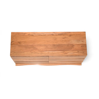Savannah Live Edge Acacia Wood Dresser With 6 Drawers