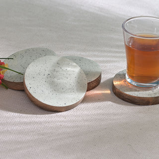 Terri Coaster Set Of 4 - Mango Wood