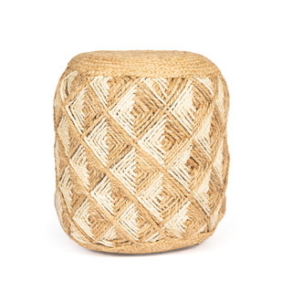Roma Jute Pouf