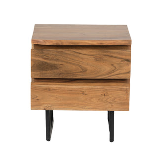 Savannah Live Edge Bedside Table