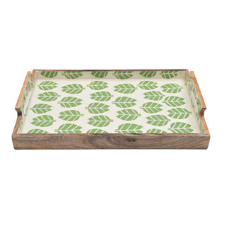 Meadow Mango Wood Serving Tray with Handle