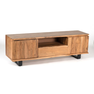 Savannah Live Edge Acacia Wood TV Unit With Drawer