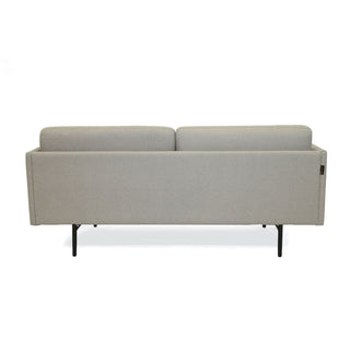 Nimbus 2 Seater Fabric Sofa - Light Grey