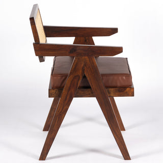 Luke Dining Chair-Walnut