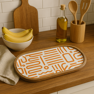 Madrid Oval Platter - Mango Wood
