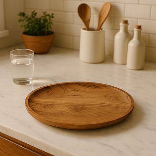Ayla Oval Mango Wood Serving Platter