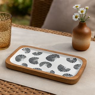 Clam Platter Set of 2 - Mango Wood