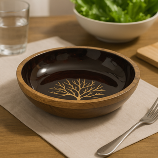 Glint Serving Mango Wood Bowl