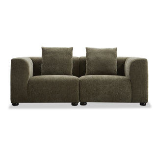 Jason 2.5 Seater Fabric Sofa - Green