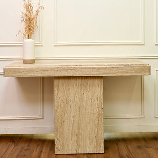 Sereno Natural Travertine Console