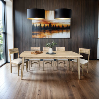 Canopy Mango Wood - Hand Carved Dining Table