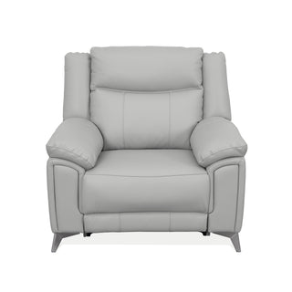 Velento Genuine Leather Electric Recliner Armchair