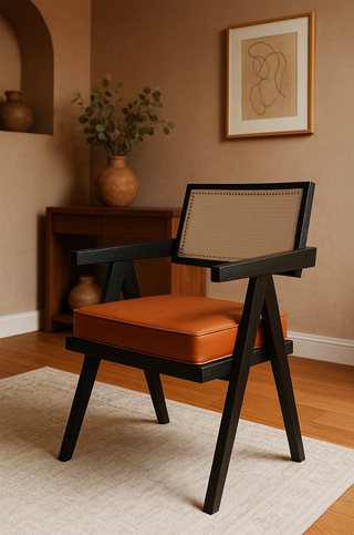 Nova Dining Chair- Brushed Black