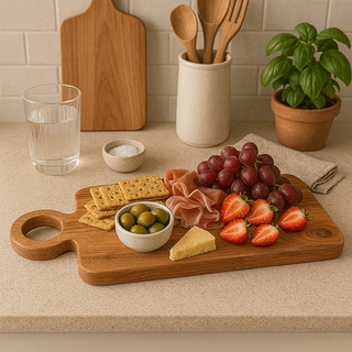Ayla Natural Finish Serving Board