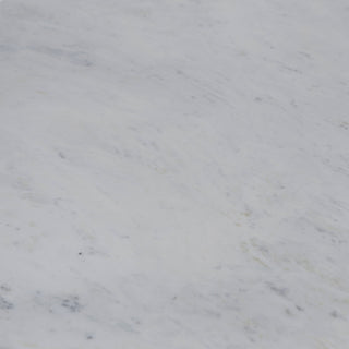 Kelby Natural Marble Round Dining Table With Black Wooden Legs