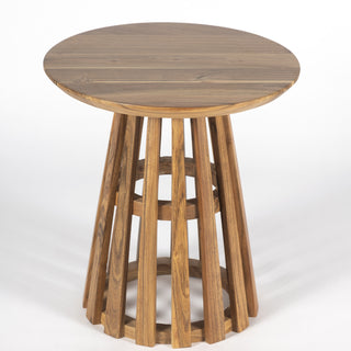 Kavos Round Side Table - Natural