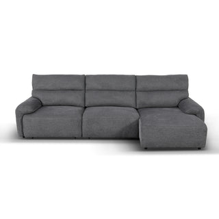 Brookfield Electric Slide out Sofa/Chaise RHF - Charcoal Grey