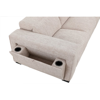 Aspen 3.5 Seat Fabric Electric Recliner with Electric Headrest