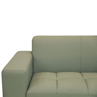 Timeless 2 Seater Leather Sofa - Sage