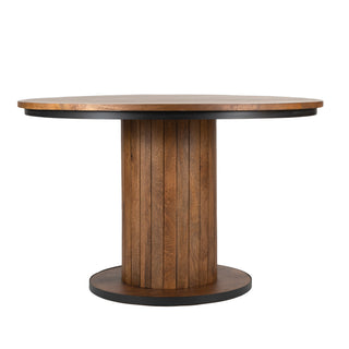 Piano Round Dining Table - Natural