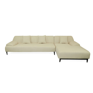 Bellevue L-Shape 3 Seater Woven Fabric Sofa