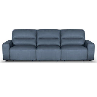 Darly 3 Seater Leather Electric Slide Out Sofa