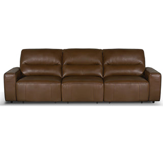 Darly 3 Seater Leather Electric Slide Out Sofa