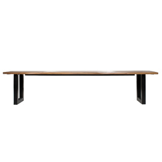 Savannah Live Edge Acacia Wood Dining Bench - 210CM