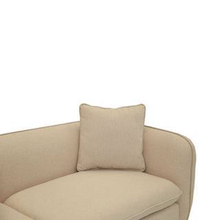 Elonga 3.5 Seater Fabric Sofa - Beige