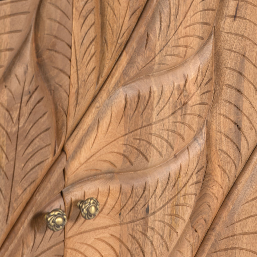 Carved by hand