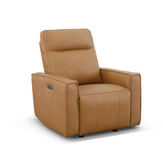 Darly Leather Arm Chair Power Recliner