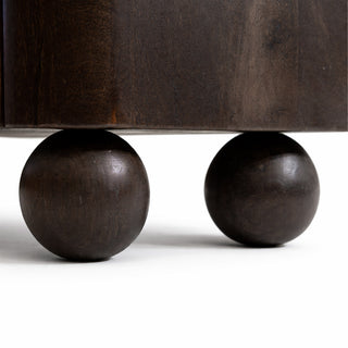 Atlas Mango Wood TV unit /Chocolate Brown - 180CM