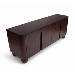 Atlas Chocolate Brown Mango Wood Buffet  - 220CM