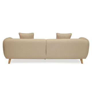 Elonga 3.5 Seater Fabric Sofa - Beige