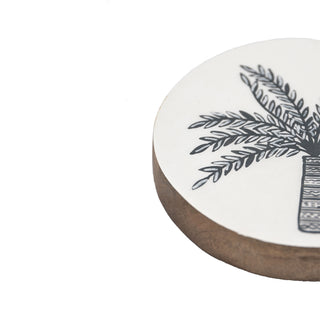 Palm Coaster Set Of 4