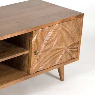 Canopy Hand-Carved Tv Unit